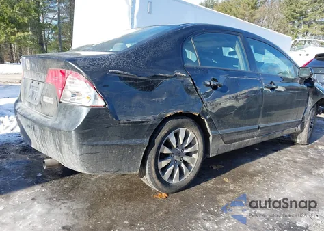 2009 Honda Civic Ex из США, поврежденный, VIN 2HGFA16869H316023